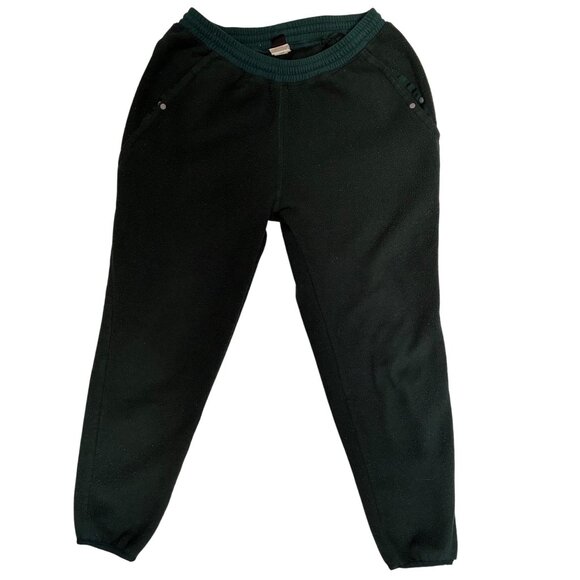 VTG Columbia Fleece Pants Size Small Forest Green Sporty Heritagewear - Picture 1 of 8